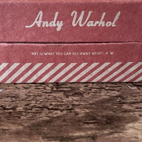 RLM Studio x Andy Warhol Bangle Bracelet So Many Stars Cut Out Curvy Gold Brass - Picture 12 of 16